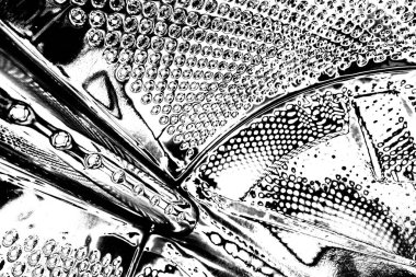 Soyut grunge arkaplanı. Monokrom dokusu. Siyah ve beyaz desenli arkaplan