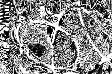 Basit siyah beyaz desenli desen, soyut arkaplan, kopyalama alanı