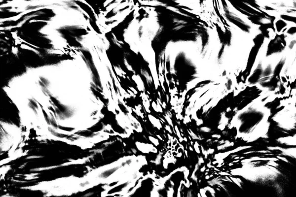 Abstrakt Svart Hvit Grungebakgrunn Monokromstruktur – stockfoto