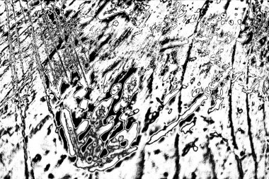 Soyut grunge arkaplanı. Monokrom dokusu. Siyah ve beyaz desenli arkaplan