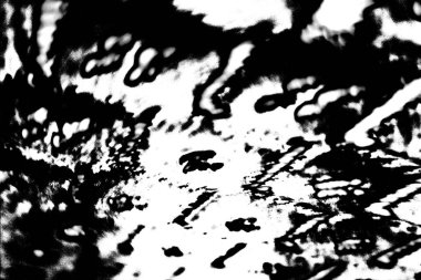 Soyut grunge arkaplanı. Monokrom dokusu. Siyah ve beyaz desenli arkaplan