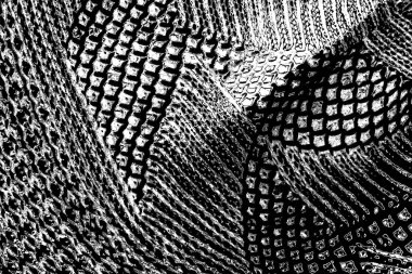 Soyut grunge arkaplanı. Monokrom dokusu. Siyah ve beyaz desenli arkaplan