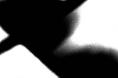 Soyut grunge arkaplanı. Monokrom dokusu. Siyah ve beyaz desenli arkaplan