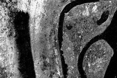 Soyut grunge arkaplanı. Monokrom dokusu. Siyah ve beyaz desenli arkaplan