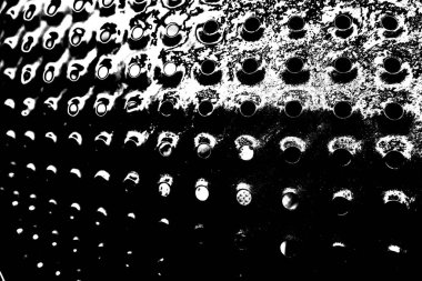 Soyut grunge arkaplanı. Monokrom dokusu. Siyah ve beyaz desenli arkaplan