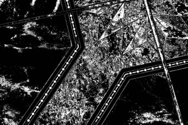 Soyut grunge arkaplanı. Monokrom dokusu. Siyah ve beyaz desenli arkaplan