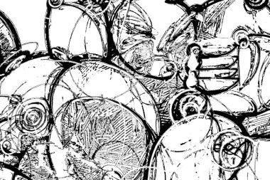 Soyut siyah-beyaz grunge arka planı. monokrom dokusu.