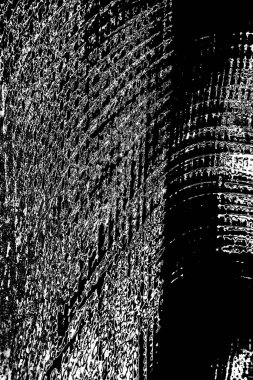 Soyut grunge arkaplanı. Monokrom dokusu. Siyah ve beyaz desenli arkaplan