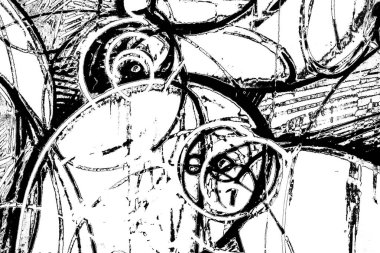 Soyut siyah-beyaz grunge arka planı. monokrom dokusu.