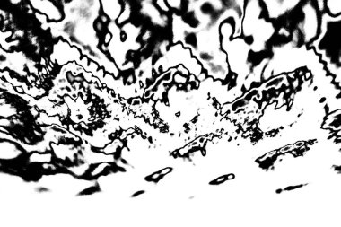 Soyut grunge arkaplanı. Monokrom dokusu. Siyah ve beyaz desenli arkaplan