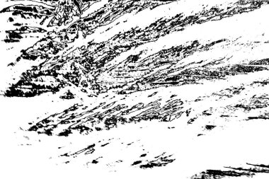 Soyut grunge arkaplanı. Monokrom dokusu. Siyah ve beyaz desenli arkaplan