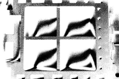 Soyut grunge arkaplanı. Monokrom dokusu. Siyah ve beyaz desenli arkaplan