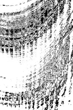 Soyut grunge arkaplanı. Monokrom dokusu. Siyah ve beyaz desenli arkaplan