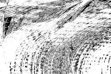 Soyut grunge arkaplanı. Monokrom dokusu. Siyah ve beyaz desenli arkaplan