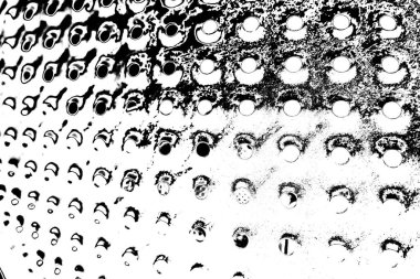 Soyut grunge arkaplanı. Monokrom dokusu. Siyah ve beyaz desenli arkaplan