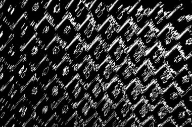 Soyut grunge arkaplanı. Monokrom dokusu. Siyah ve beyaz desenli arkaplan