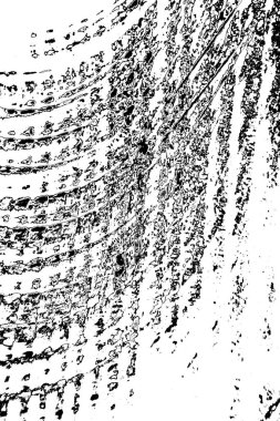 Soyut grunge arkaplanı. Monokrom dokusu. Siyah ve beyaz desenli arkaplan