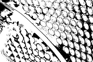 Soyut grunge arkaplanı. Monokrom dokusu. Siyah ve beyaz desenli arkaplan