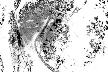 Soyut grunge arkaplanı. Monokrom dokusu. Siyah ve beyaz desenli arkaplan