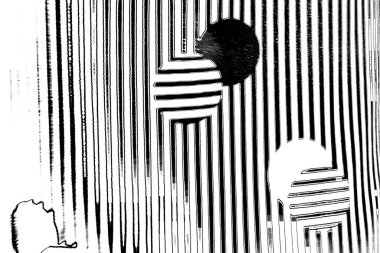 Soyut grunge arkaplanı. Monokrom dokusu. Siyah ve beyaz desenli arkaplan