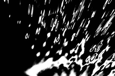 Soyut grunge arkaplanı. Monokrom dokusu. Siyah ve beyaz desenli arkaplan