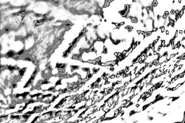 Soyut grunge arkaplanı. Monokrom dokusu. Siyah ve beyaz desenli arkaplan