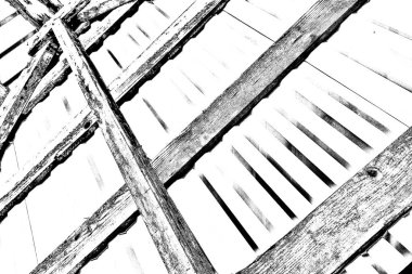 Soyut grunge arkaplanı. Monokrom dokusu. Siyah ve beyaz desenli arkaplan