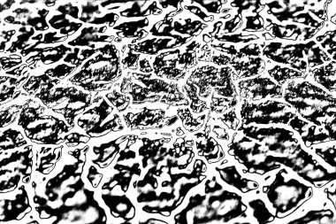 Soyut grunge arkaplanı. Monokrom dokusu. Siyah ve beyaz desenli arkaplan