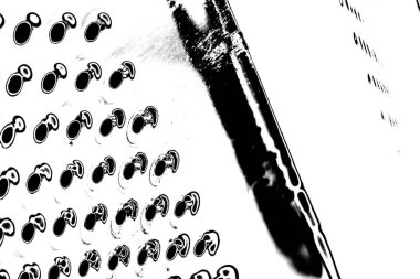 Soyut arkaplan. Monokrom dokusu. Siyah ve beyaz tonlar.