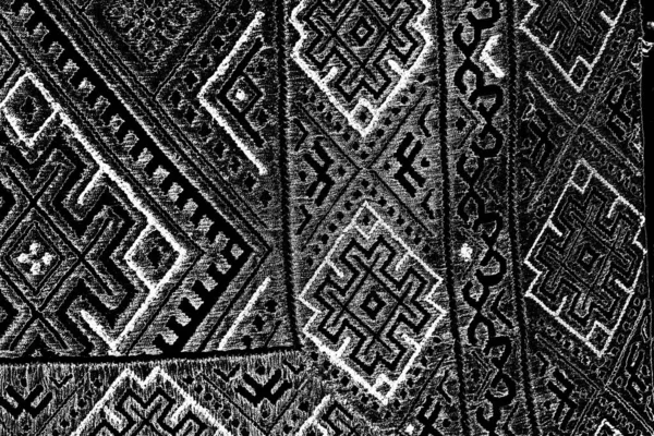 抽象的な黒と白のグランジの背景 モノクロームの質感 — ストック写真