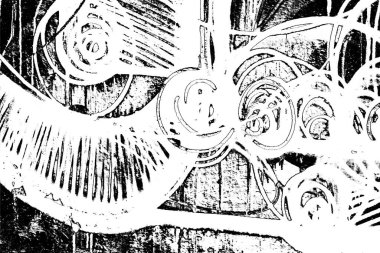 Soyut arkaplan. Monokrom dokusu. Siyah ve beyaz tonlar.