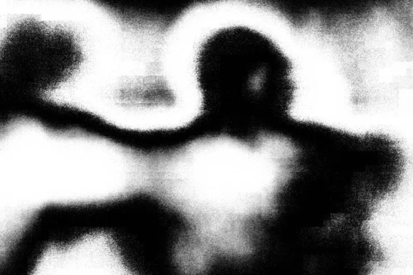 Fundo Grunge Abstrato Textura Monocromática Preto Branco Texturizado Fundo — Fotografia de Stock