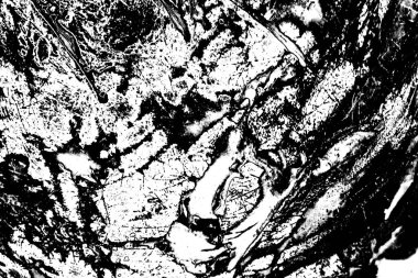 Soyut grunge arkaplanı. Monokrom dokusu. Siyah ve beyaz desenli arkaplan