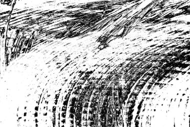 Soyut grunge arkaplanı. Monokrom dokusu. Siyah ve beyaz desenli arkaplan