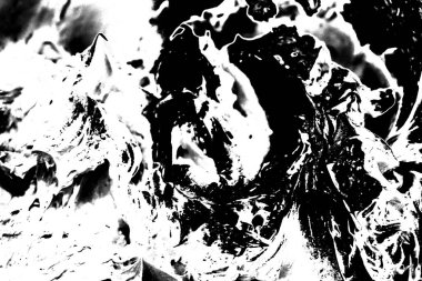 Gri grunge arkaplan, soyut duvar kağıdı.