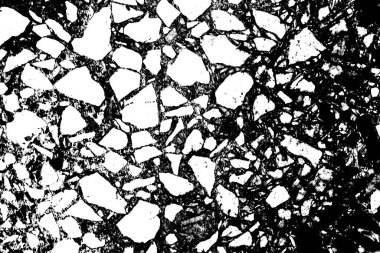 Soyut grunge arkaplanı. Monokrom dokusu. Siyah ve beyaz desenli arkaplan