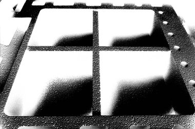 Soyut grunge arkaplanı. Monokrom dokusu. Resim siyah ve beyaz tonları içerir.