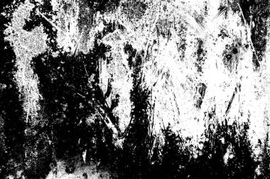 Soyut grunge arkaplanı. Monokrom dokusu. Siyah ve beyaz desenli arkaplan
