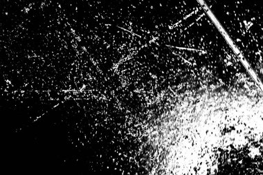 Soyut grunge arkaplanı. Monokrom dokusu. Siyah ve beyaz desenli arkaplan