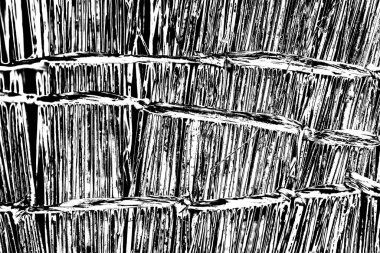 Soyut grunge arkaplanı. Monokrom dokusu. Siyah ve beyaz desenli arkaplan