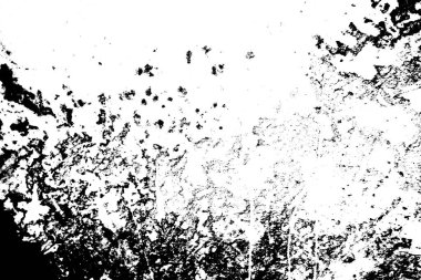 Soyut grunge arkaplanı. Monokrom dokusu. Siyah ve beyaz desenli arkaplan