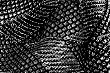 Siyah ve beyaz arkaplanlı tek renkli doku.