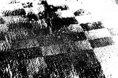 Soyut grunge arkaplanı. Monokrom dokusu. Siyah ve beyaz desenli arkaplan