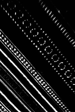 Soyut grunge arkaplanı. Monokrom dokusu. Siyah ve beyaz desenli arkaplan