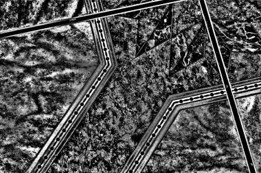 Siyah ve beyaz arkaplanlı tek renkli doku.