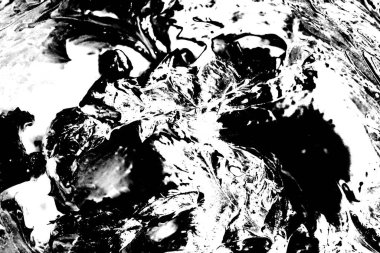 Soyut grunge arkaplanı. Monokrom dokusu. Siyah ve beyaz desenli arkaplan