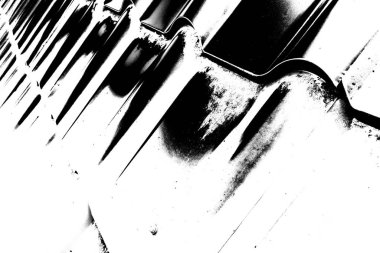 Soyut grunge arkaplanı. Monokrom dokusu. Siyah ve beyaz desenli arkaplan