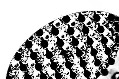 Siyah ve beyaz arkaplanlı tek renkli doku.