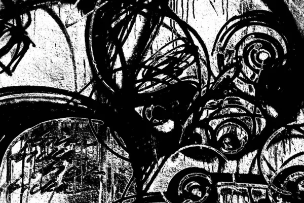 Abstraktní Grunge Pozadí Monochromní Textura Černobílé Texturované Pozadí — Stock fotografie