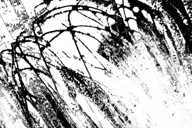 Soyut grunge arkaplanı. Monokrom dokusu. Siyah ve beyaz desenli arkaplan